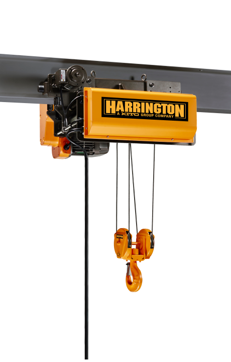 Harrington RY 3-Ton Wire Rope Hoist 460-Volt, 33' Lift